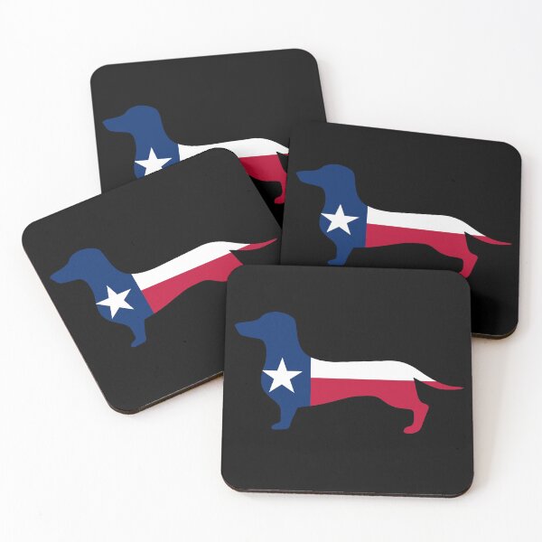 Item preview, Texas Dachshund Flag designed and sold by Wienerful.