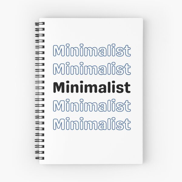 Item preview, Minimalist repeated text designed and sold by PF-creations.