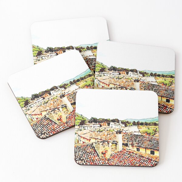 Item preview, Fognano: cityscape with roofs designed and sold by Giuseppe Cocco.