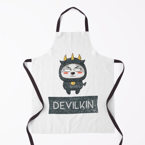 Item preview, Devilkin- cute little devil baby dog with horns designed and sold by josephsteez.