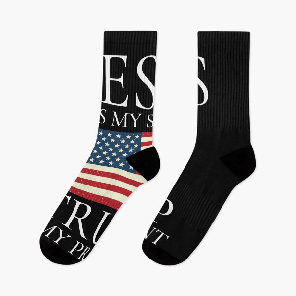Item preview, Jesus Is My Savior Trump Is My President designed and sold by Str8like dattshirts.