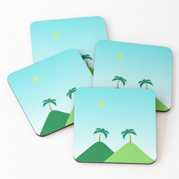 Item preview, Palm Trees and Hills on Sunny Day designed and sold by ShaunSandhu.