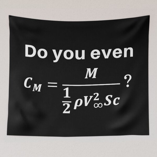 Item preview, Do You Even Moment Coefficient? designed and sold by AeroAstro.