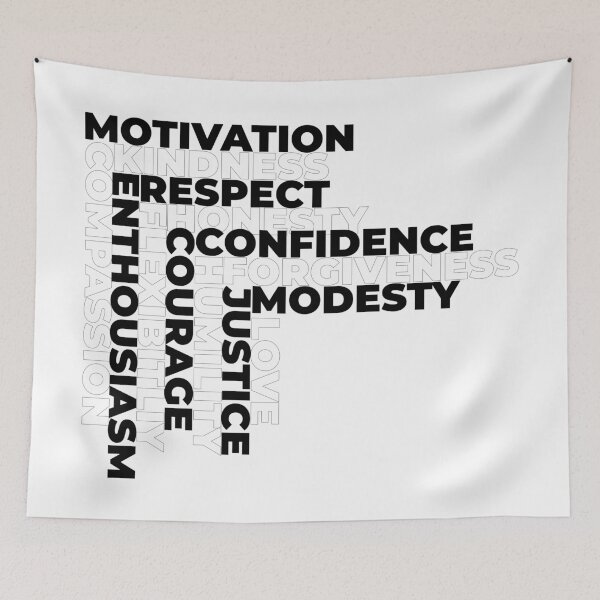 Item preview, Moral values designed and sold by CSouissi.