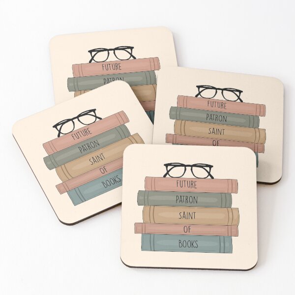 Item preview, Future Patron Saint of Books designed and sold by Hannah Weaver.