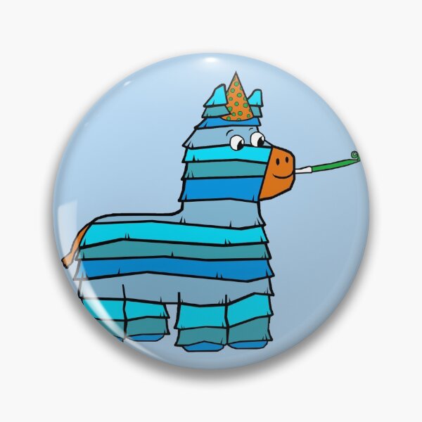 Item preview, Cartoon Birthday Piñata  designed and sold by krisola.