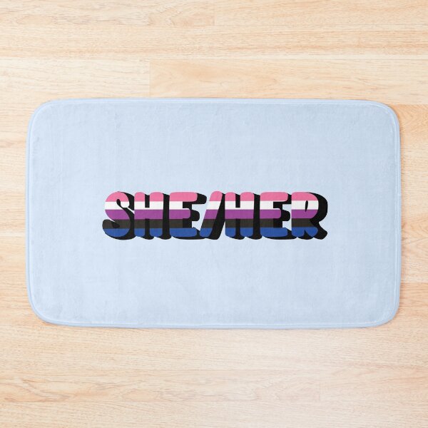 Item preview, Genderfluid Pride Flag She/Her Pronoun designed and sold by EuropaPrints.