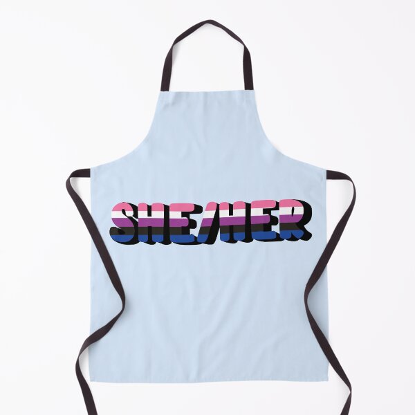 Item preview, Genderfluid Pride Flag She/Her Pronoun designed and sold by EuropaPrints.