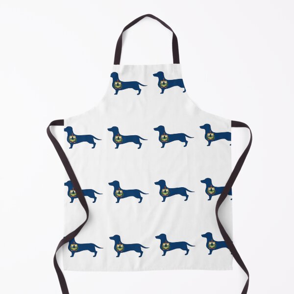 Item preview, Vermont Dachshund Flag designed and sold by Wienerful.