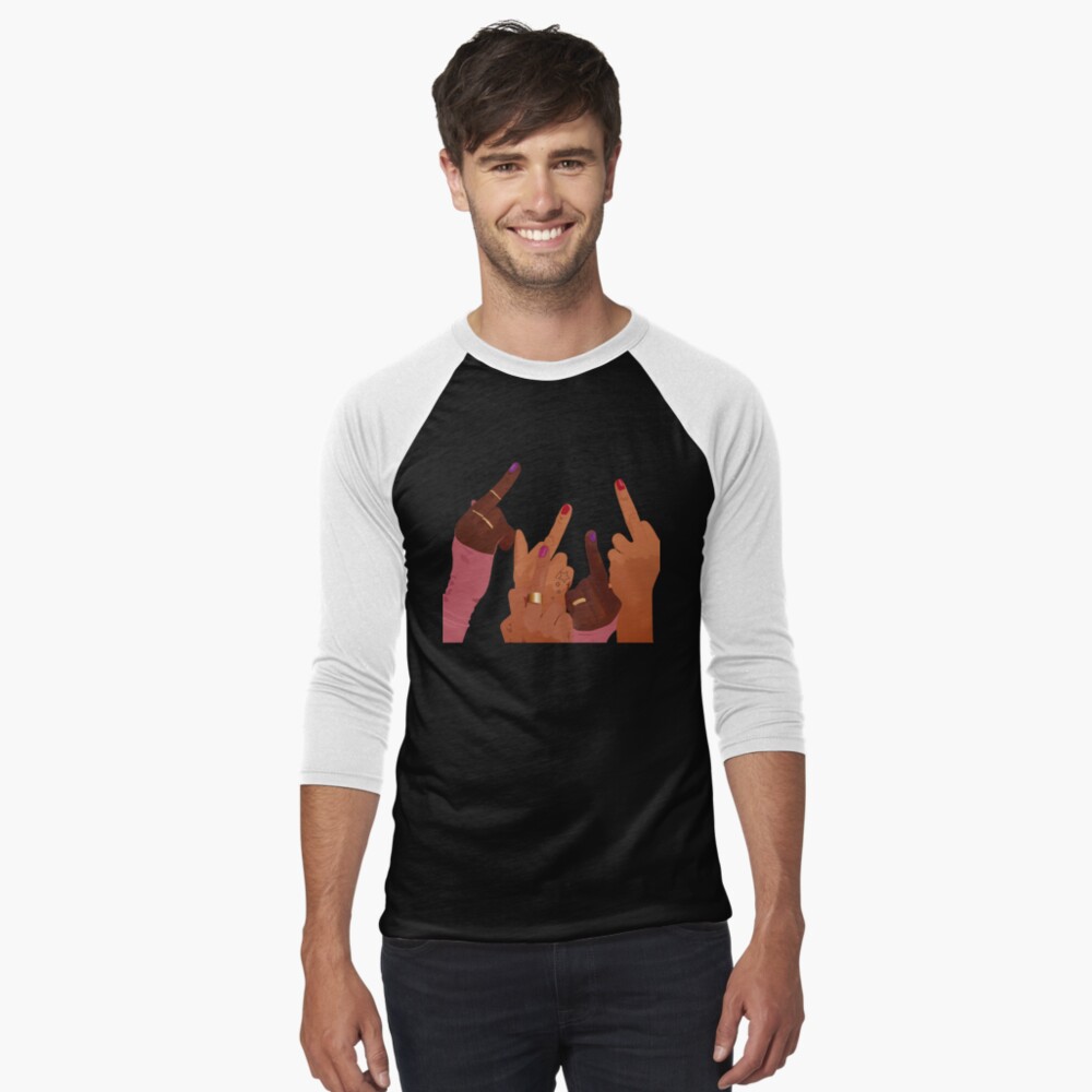 Item preview, Baseball ¾ Sleeve T-Shirt designed and sold by S3Illustration.