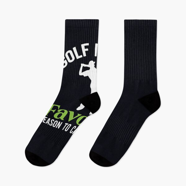 Item preview, "Golf Is My Favorite Reason To Call In Sick" . . . I would much rather play golf than go to work. Golf is fun. My work is boring.  designed and sold by JoelsCorner.