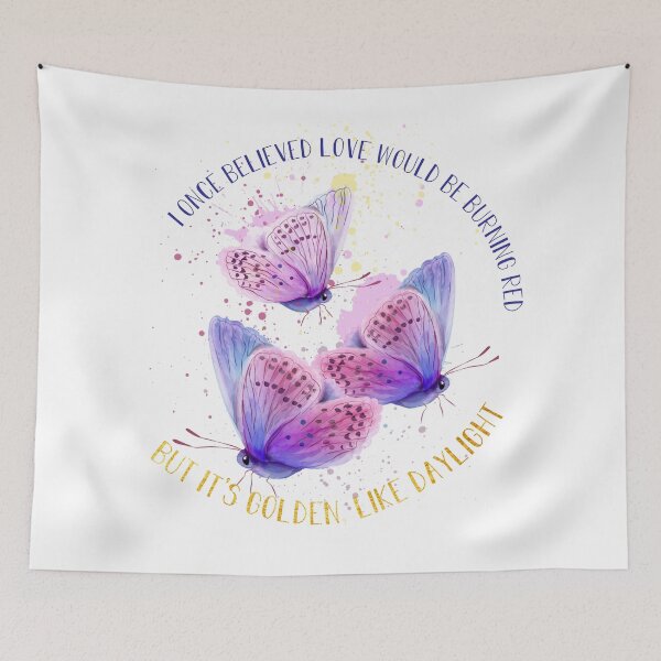 Item preview, but it's golden, like daylight designed and sold by lovely-lyrics.