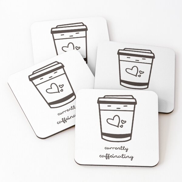 Item preview, Currently Caffeinating designed and sold by RiseandShineTee.