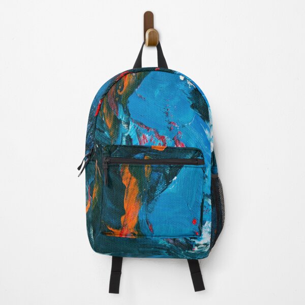 Item preview, Lave Mountain And River Brush Hand Painted Artwork designed and sold by Saraartwork.