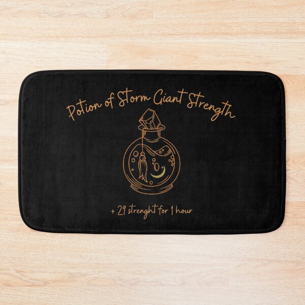 Item preview, Potion of storm giant strength design designed and sold by TheChicktopus.
