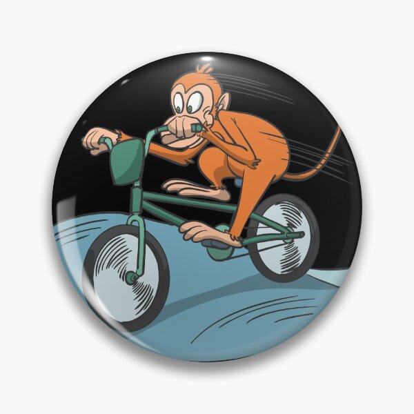 Item preview, Monkey On Bike Race For Bicycle Fans designed and sold by Monkey Ful.
