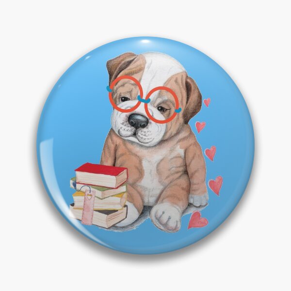 Item preview, Bookworm Pup designed and sold by Sinfamous.