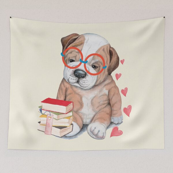 Item preview, Bookworm Pup designed and sold by Sinfamous.