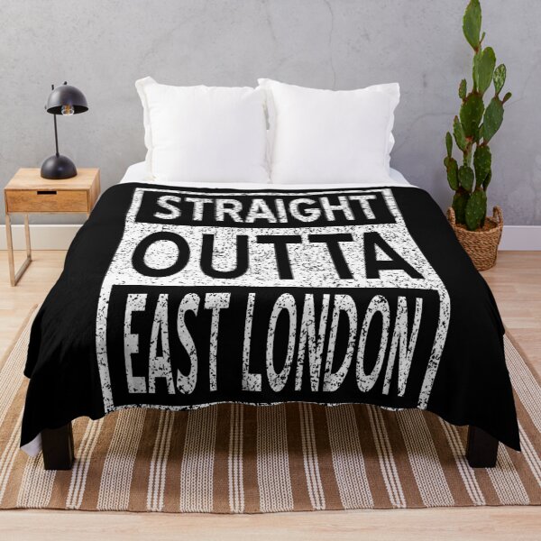 Item preview, Straight Outta East London designed and sold by HoneyBadgerBox.