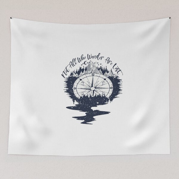 Item preview, Not All Who Wander Are Lost designed and sold by mehdi-bianco.