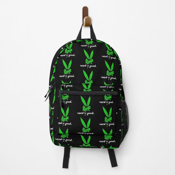 Weed 420 Ganja Smoke Backpacks Redbubble