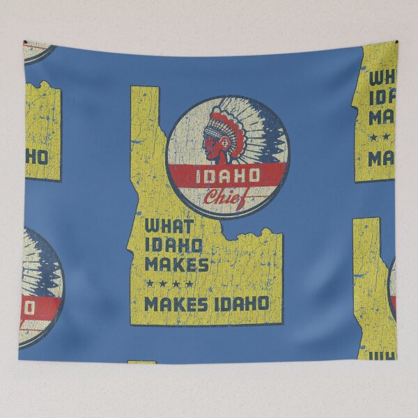 Item preview, Chief Gasoline - What Idaho Makes Makes Idaho 1939 designed and sold by AstroZombie6669.