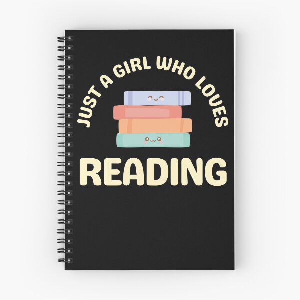 Item preview, Just A Girl Who Loves Reading designed and sold by TeePartyHost.