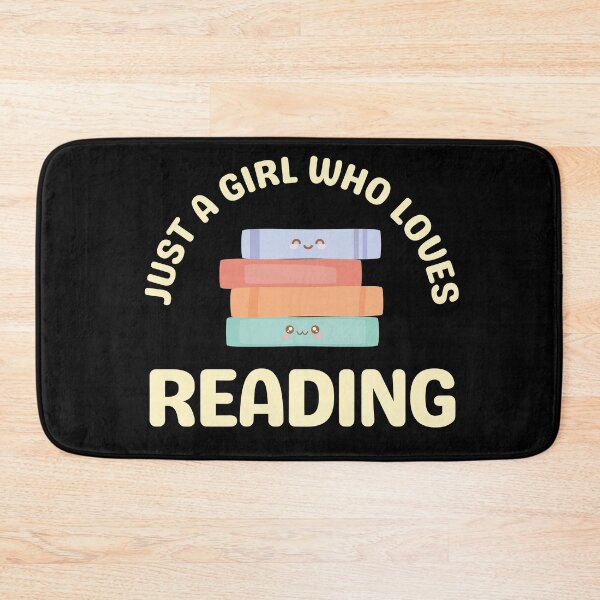 Item preview, Just A Girl Who Loves Reading designed and sold by TeePartyHost.