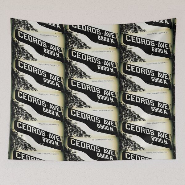 Item preview, Cedros Avenue, SFV, Van Nuys, California by Mistah Wilson designed and sold by The Street Sign Store.