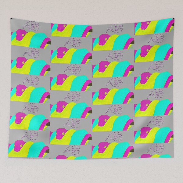 Item preview, Pansexual/romantic pride flag snake designed and sold by hues-of-purple // Izzy/Isabel.