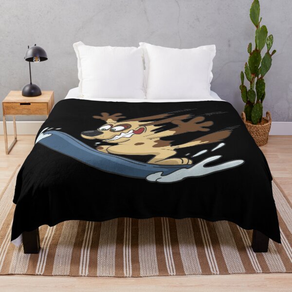 Item preview, Winter sport dog on snowboard  designed and sold by Monkey Ful.