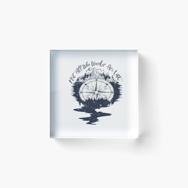 Item preview, Not All Who Wander Are Lost designed and sold by mehdi-bianco.