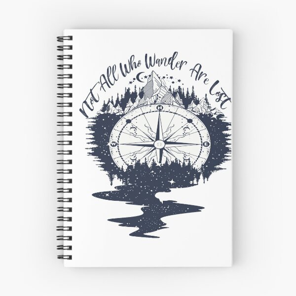 Item preview, Not All Who Wander Are Lost designed and sold by mehdi-bianco.