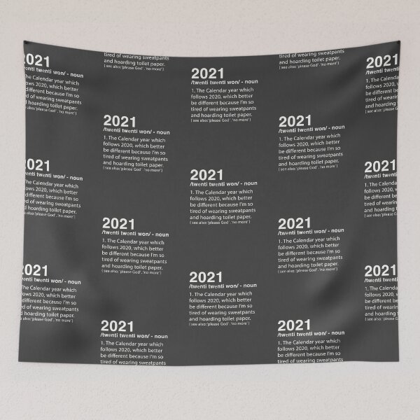 Item preview, 2021 Definition - It better be different - Funny 2020 2021 New Year Design designed and sold by Dorkification.