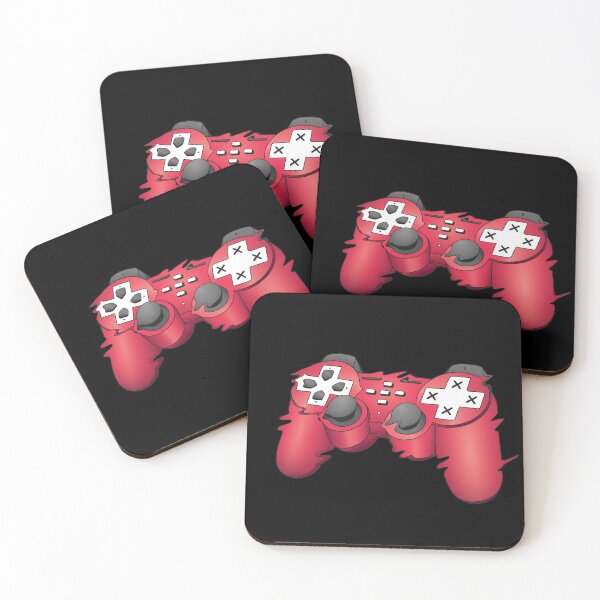 Item preview, Gaming Glitchy Joystick | Red Gamer Controller designed and sold by arrowroses.