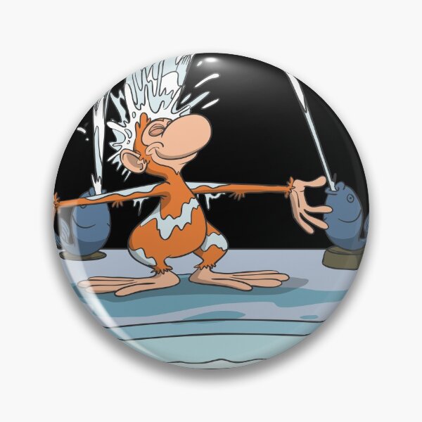 Item preview, Monkey in water park shower designed and sold by Monkey Ful.