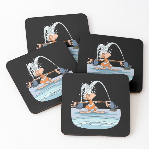 Item preview, Monkey in water park shower designed and sold by Monkey Ful.