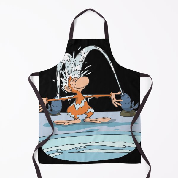Item preview, Monkey in water park shower designed and sold by Monkey Ful.