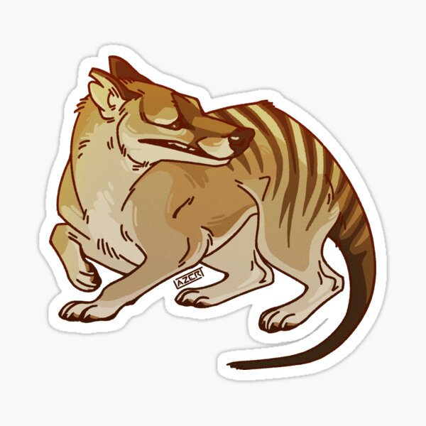 Thylacine Sticker