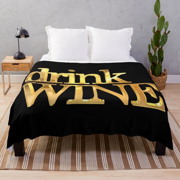 Item preview, Drink Wine Gold designed and sold by williamcuccio.