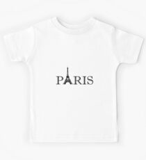 Paris Eiffel Tower Kids Tee