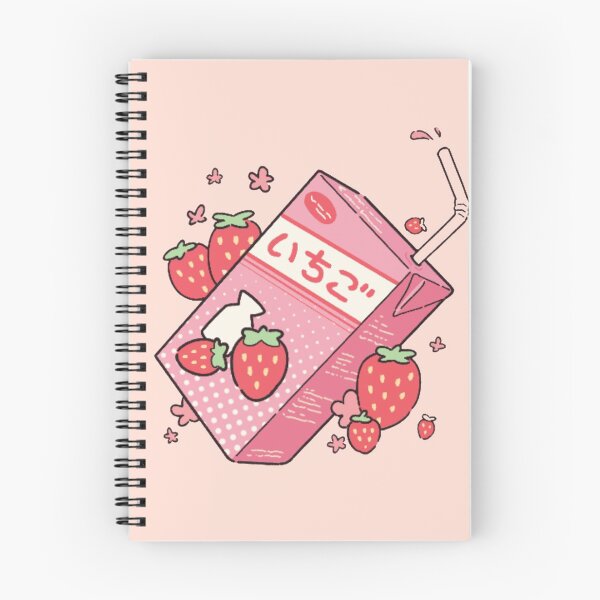 Item preview, Kawaii Strawberry Juice Box designed and sold by HelloGloomy.