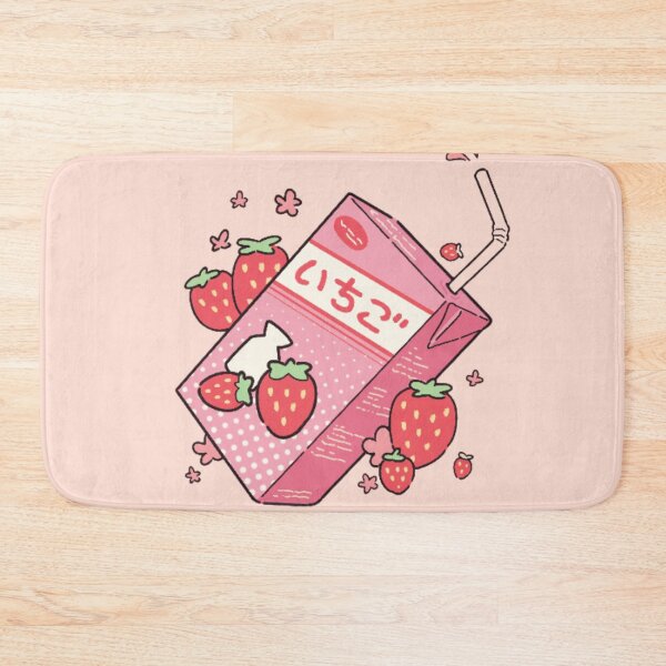 Item preview, Kawaii Strawberry Juice Box designed and sold by HelloGloomy.