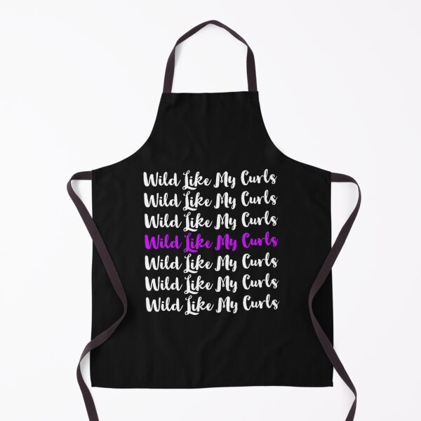 Item preview, Wild Like My Curls Repeating Purple Font designed and sold by SacredsDesigns.