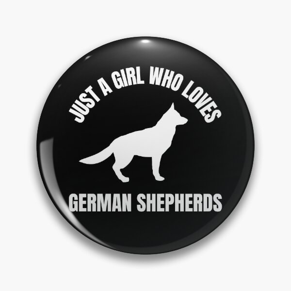 Item preview, Just A Girl Who Loves German Shepherds designed and sold by TeePartyHost.
