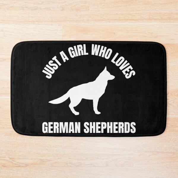 Item preview, Just A Girl Who Loves German Shepherds designed and sold by TeePartyHost.