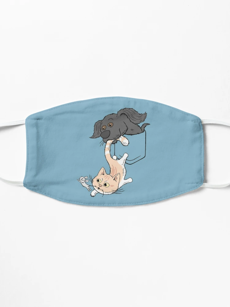 Dog Helping Cat Catch Mouse! (Pocket Design). : r/redbubble