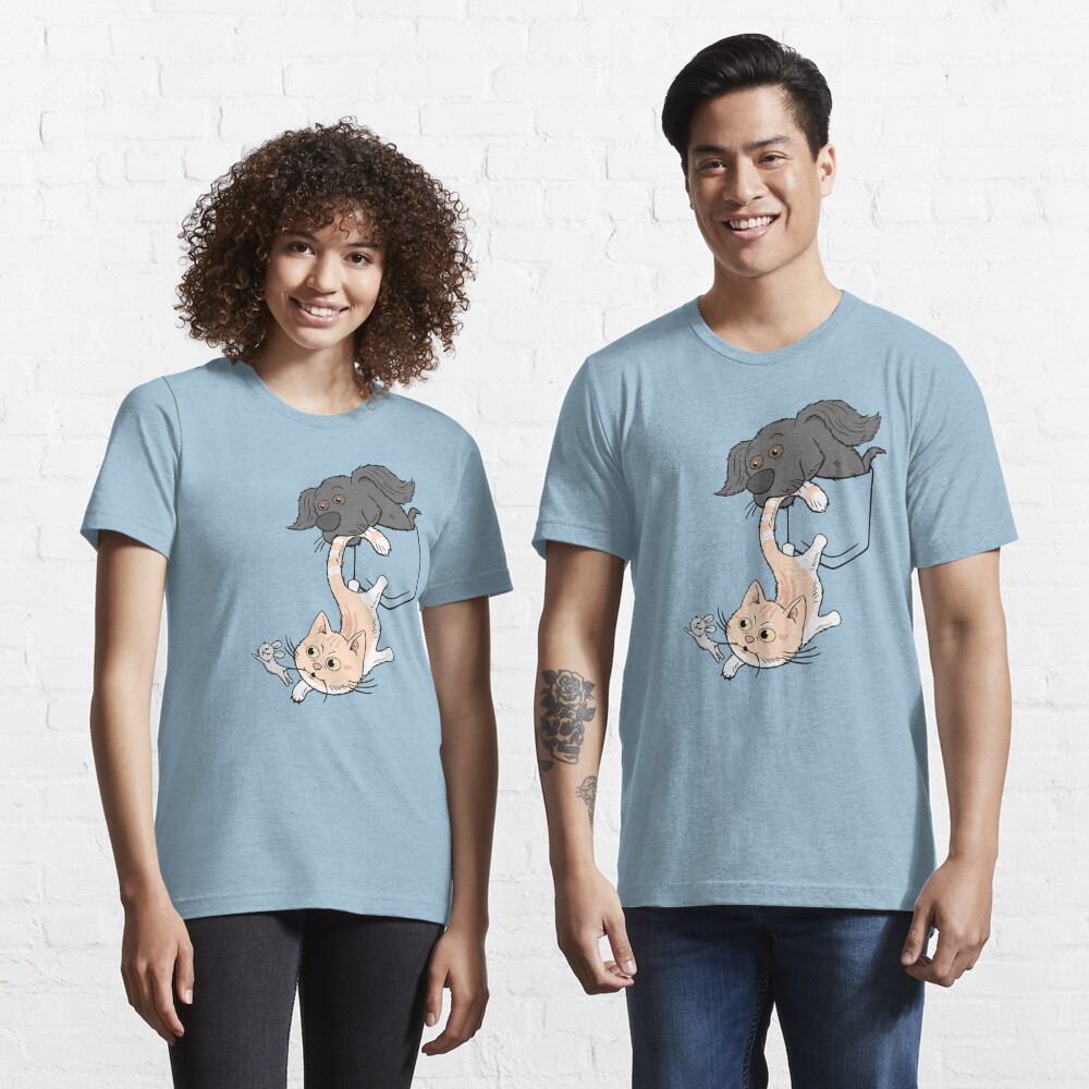 Dog Helping Cat Catch Mouse! (Pocket Design). : r/redbubble