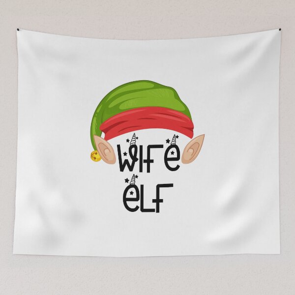 Item preview, Wife Elf Christmas Gift - Wife Day Gift - Merry Christmas - Happy Holidays - Family Matching designed and sold by biigshow.