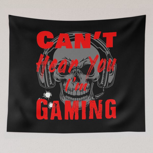 Item preview, Can't Hear You I'm Gaming, Funny, Gamer, Gift, Headset designed and sold by salem19902.